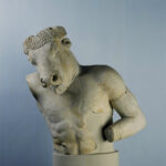 15-9. Roman Minotaur sculpture © Hellenic Ministry of Culture and Sports, General Directorate of Antiquities and Cultural Heritage, National Archaeological Museum, Athens