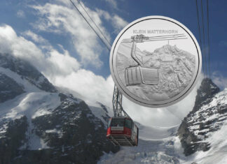 Crossing the Border by Gondola: Swissmint presents “Klein Matterhorn Cable Car”